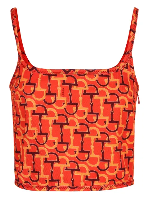 Gucci printed tank top