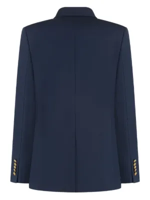 GUCCI - GUCCI グッチ VELVET BLAZER ヴェルヴェット ブレザー テーラードジャケット ブラウン レディース 204418ZS102 gucci_velvet_blazer_front.jpg