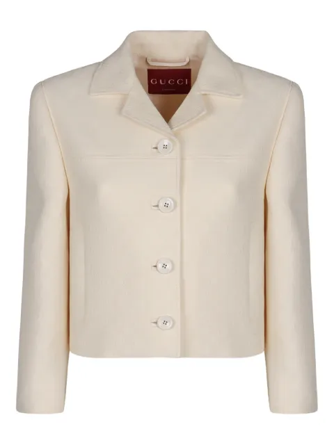 Gucci crêpe de chine jacket