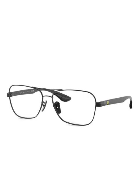Ray-Ban x Scuderia Ferrari aviator glasses