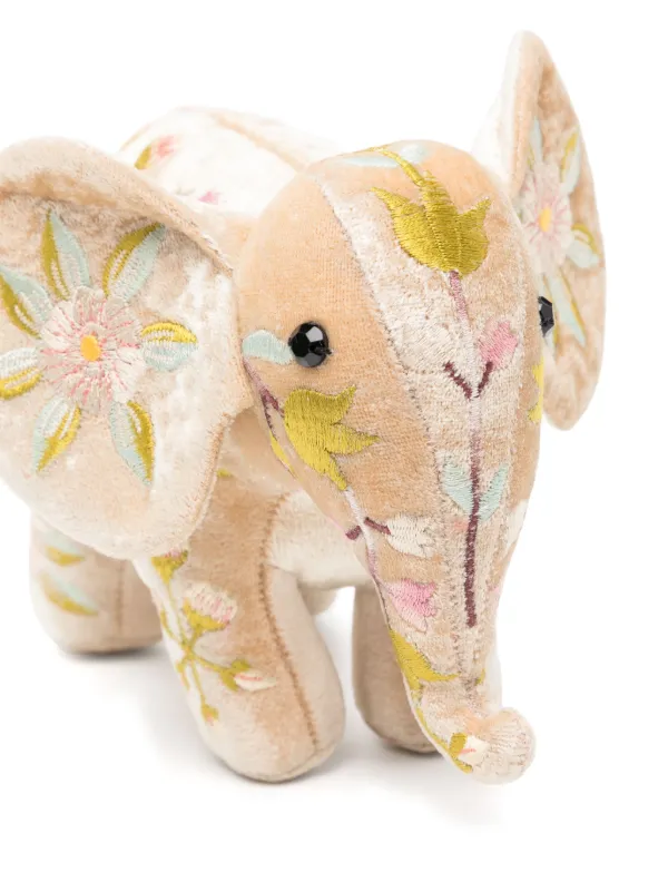 Anke Drechsel エレファント ミニ エンブロイダリー ソフトトイ