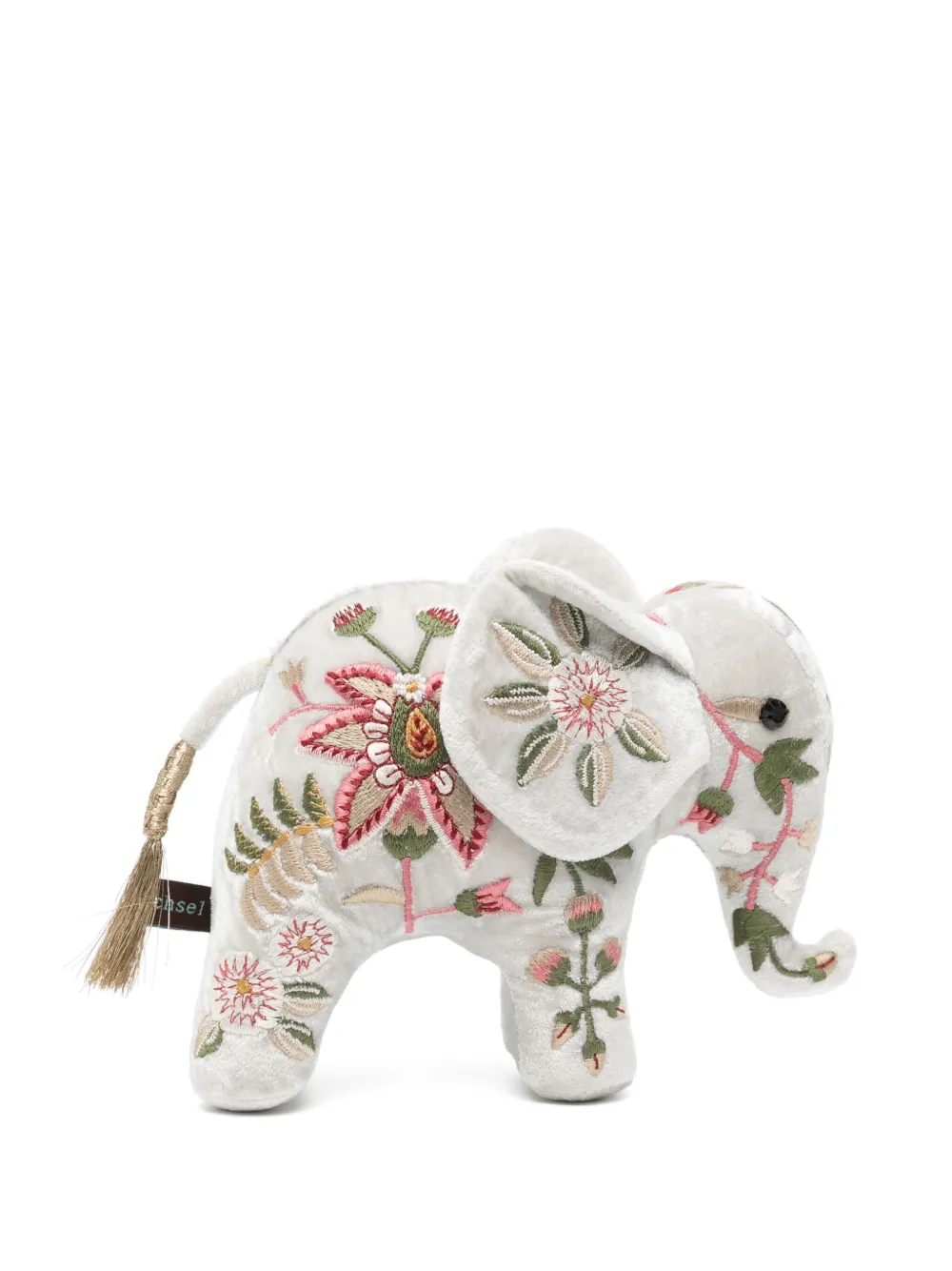 Anke Drechsel Mini Elephant Embroidered Soft Toy