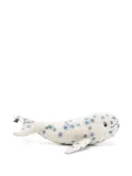 Anke Drechsel whale embroidered soft toy - Blue