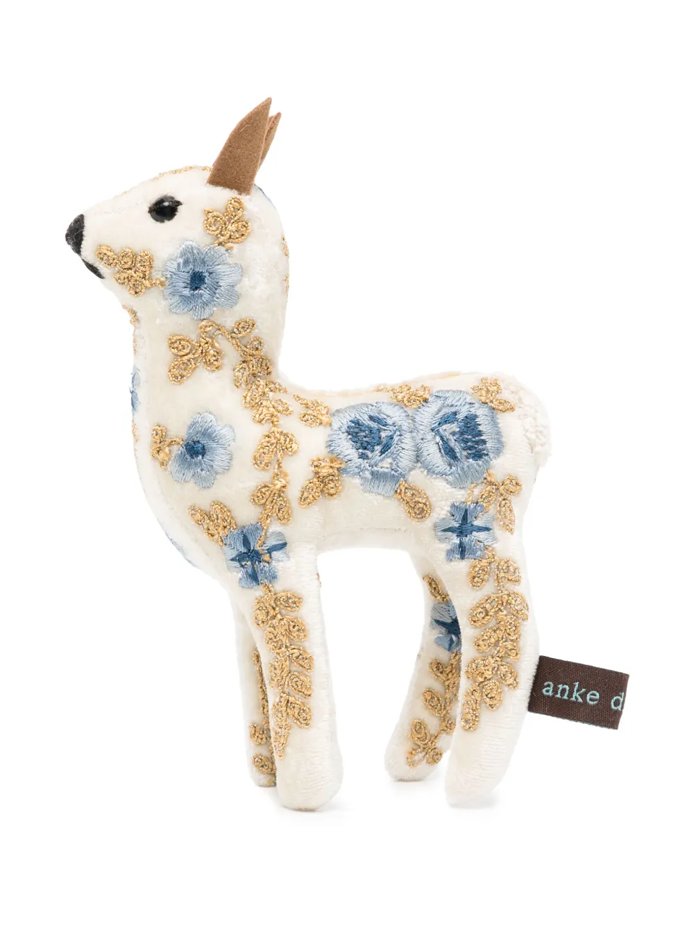Anke Drechsel bambi mini embroidered soft toy |  Decorative Accessories | Image 2