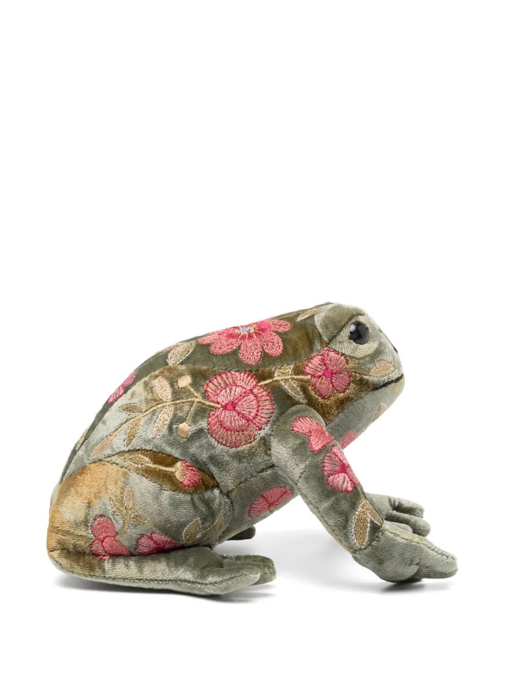 Anke Drechsel Frog Embroidered Soft Toy