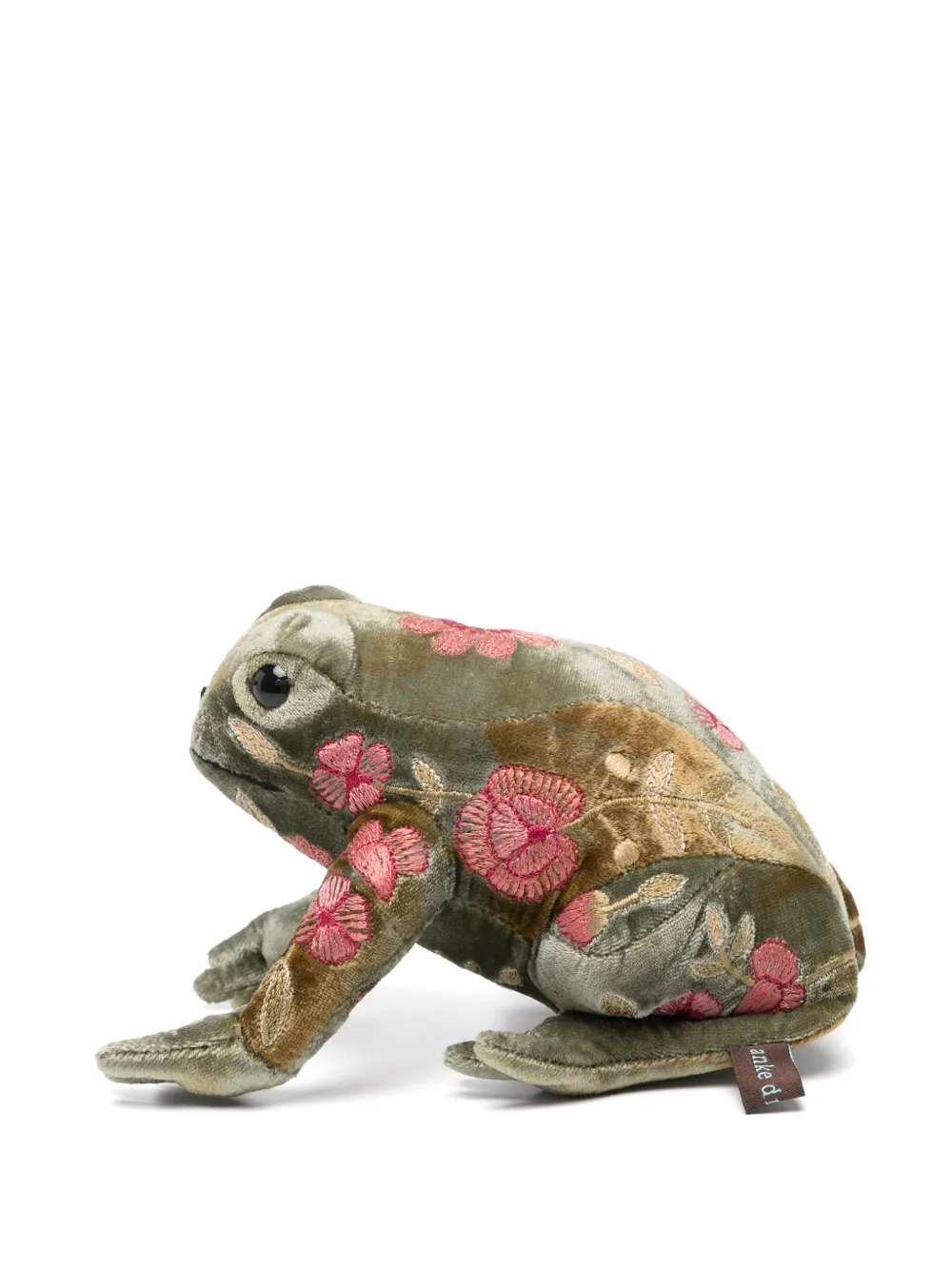 Anke Drechsel frog embroidered soft toy |  Decorative Accessories | Image 2