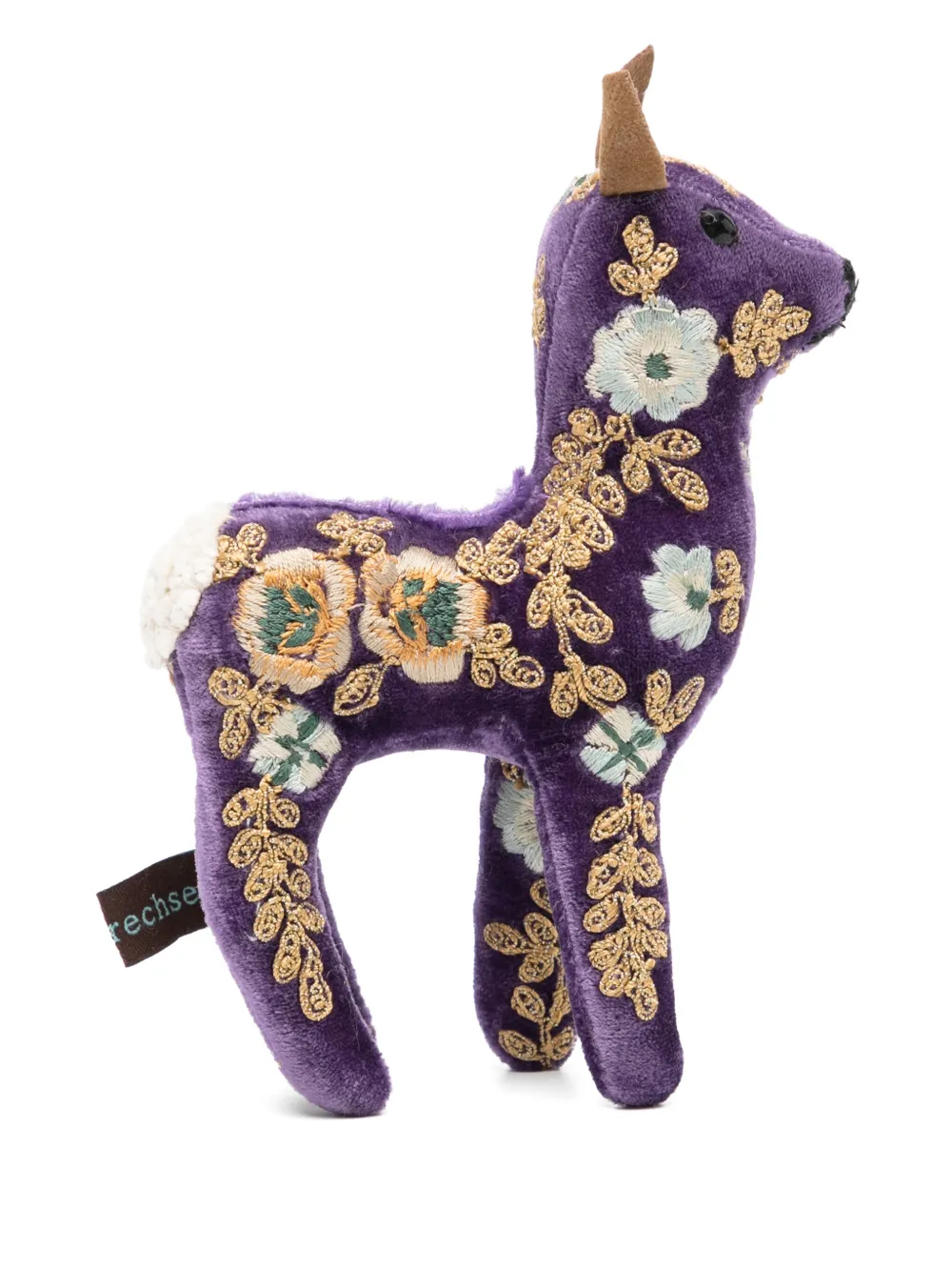 Anke Drechsel bambi mini embroidered soft toy | morado | Image 1