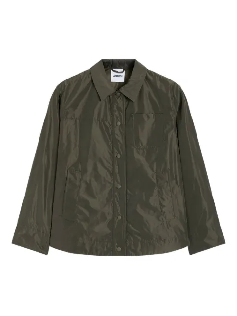 ASPESI classic-collar shirt jacket