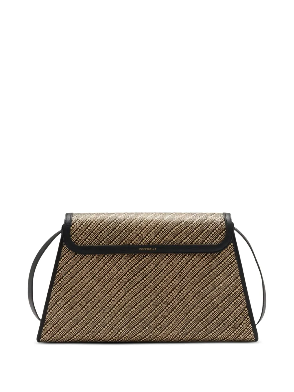 Coccinelle Dew grote schoudertas - Beige