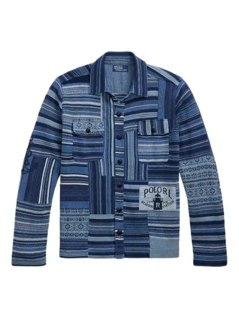 Polo Ralph Lauren cardigan à design patchwork