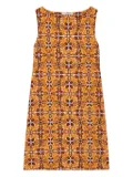 MALIPARMI graphic-print dress - Orange