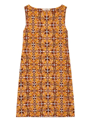 ワンピース MALIPARMI Woman Dress Orange JF633370653 B3102 GEOMETRIC MIMOSA DRESS in Yellow for women | Malìparmi®