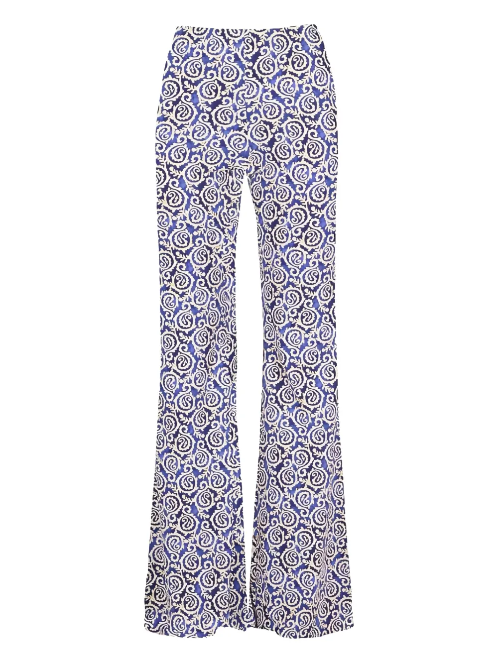 MALIPARMI graphic-print trousers | Blue | Image 1