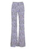 MALIPARMI graphic-print trousers - Blue