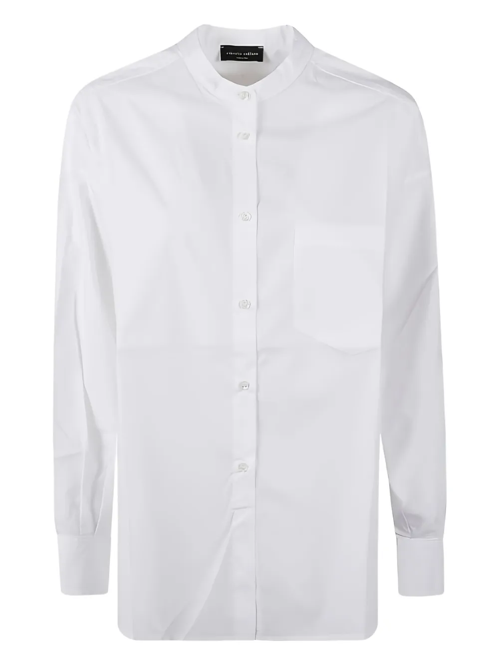 Roberto Collina Katoenen shirt Wit
