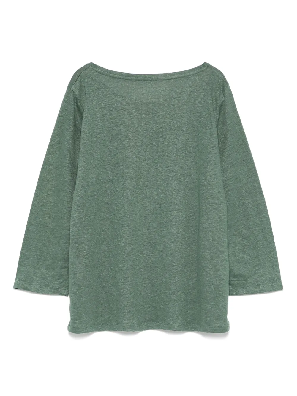 Majestic Filatures T-shirt met boothals Groen