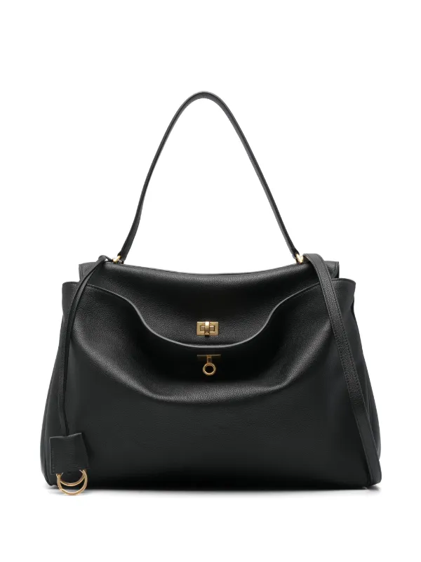 Balenciaga ロデオ ハンドバッグ L | ブラック | FARFETCH JP