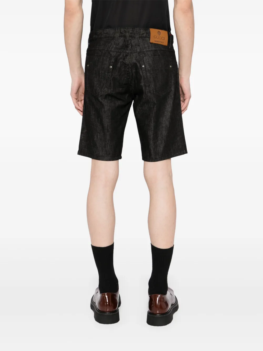 Gucci Denim shorts Zwart
