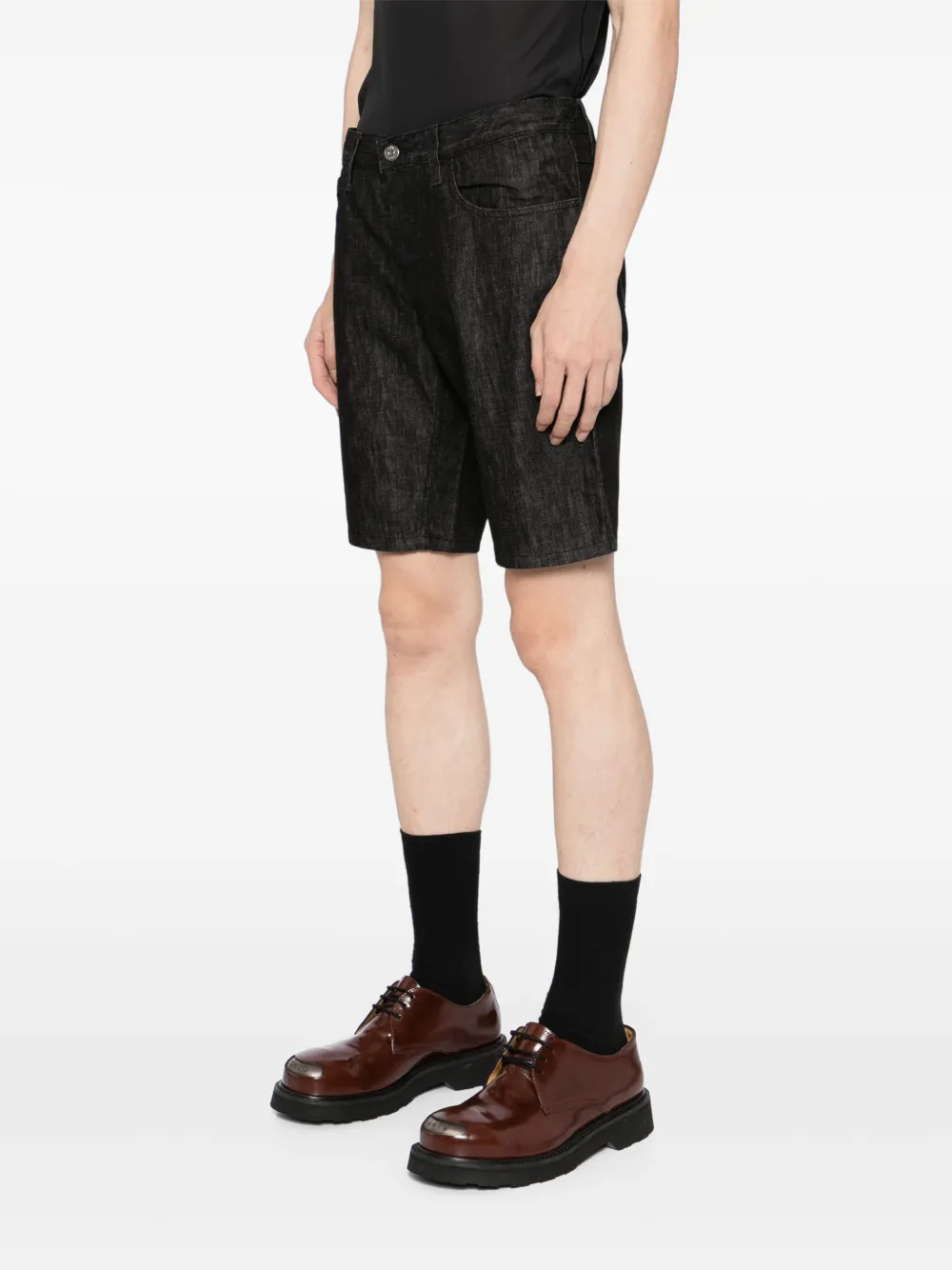 Gucci Denim shorts Zwart