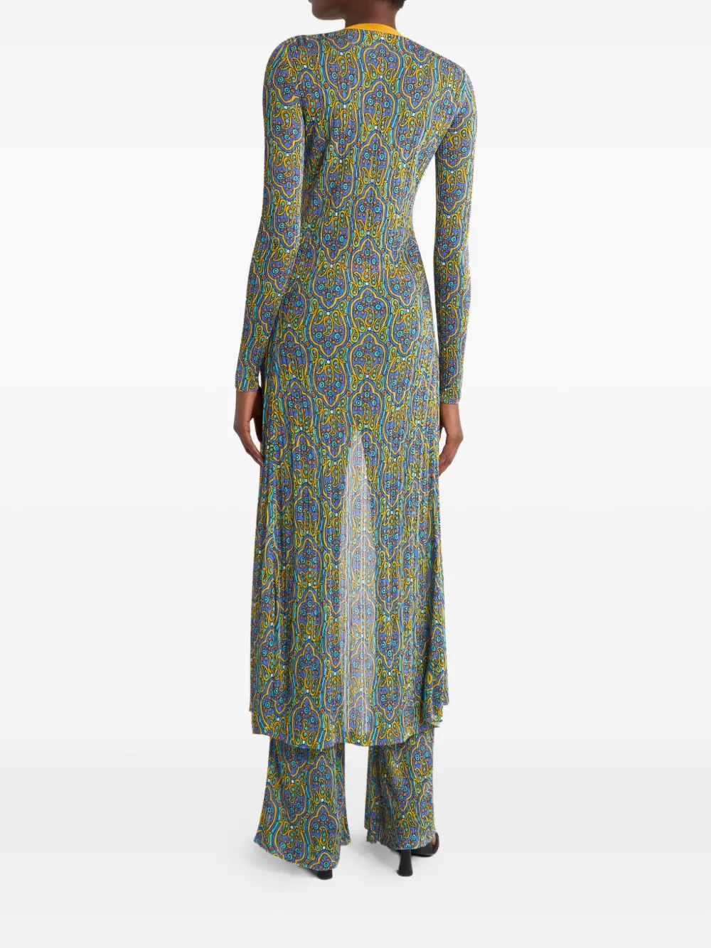 ETRO Vest met bloemenprint Oranje