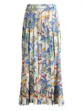 ETRO printed midi skirt - Neutrals