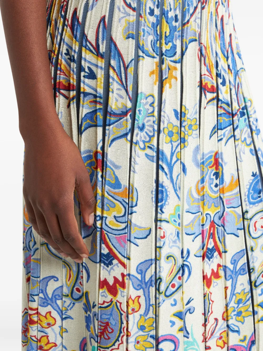 ETRO Midi-rok met print Beige