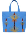 ETRO x Agostino Iacurci canvas tote bag - Blue