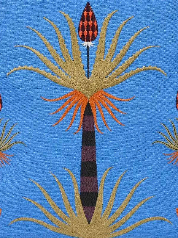 ETRO x Agostino Iacurci キャンバストートバッグ | ブルー
