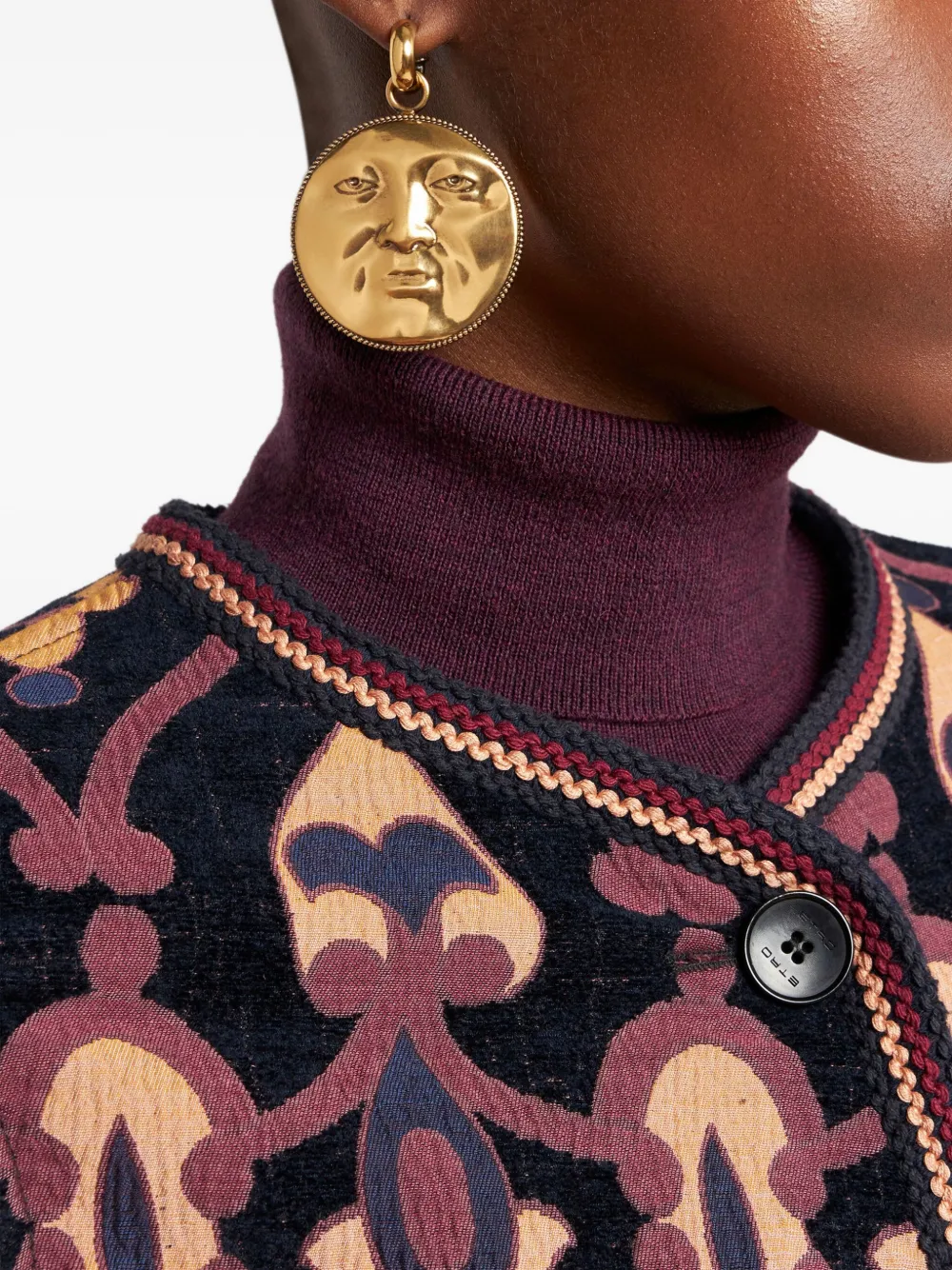 ETRO Sun oorbellen - Goud
