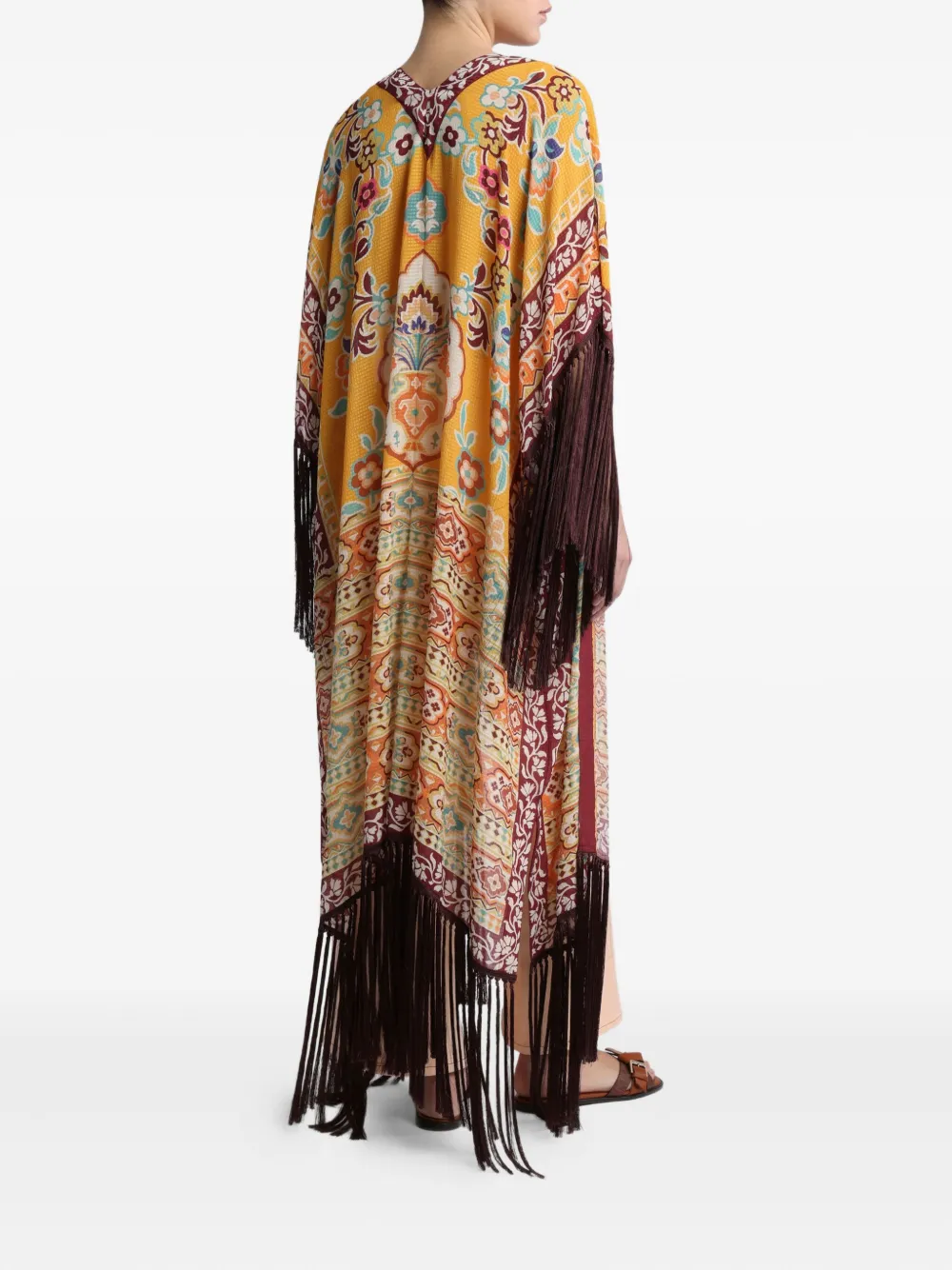 ETRO Tuniek met print Geel