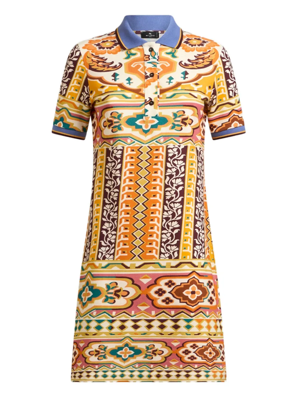 piqué mini dress