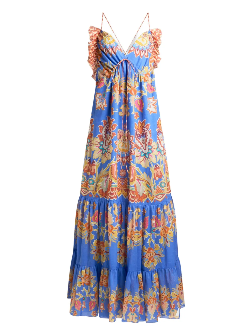 ETRO Jurk met print Blauw