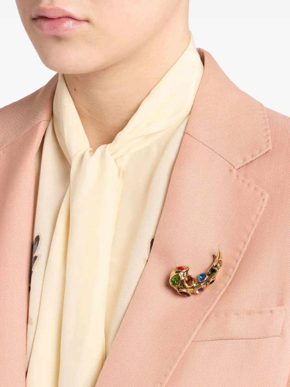 ETRO Broche met paisley - Goud
