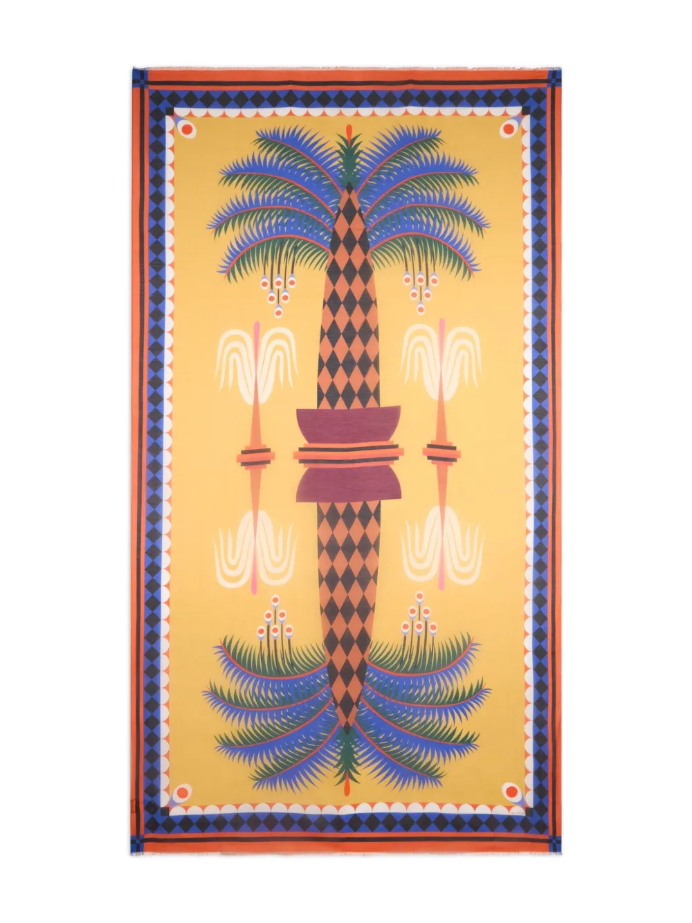 Shop Etro X Agostino Iacurdi Maxi Printed Scarf