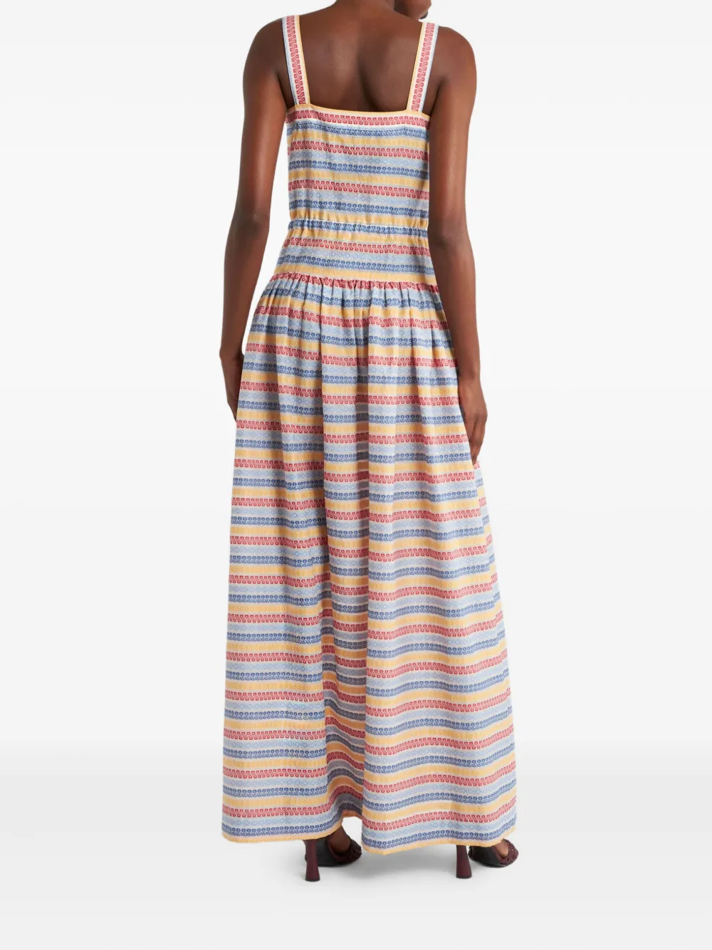 ETRO Gestreepte jurk Blauw