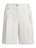 ETRO paisley-jacquard bermuda shorts - White