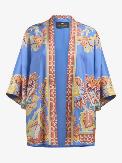 ETRO твиловый жакет