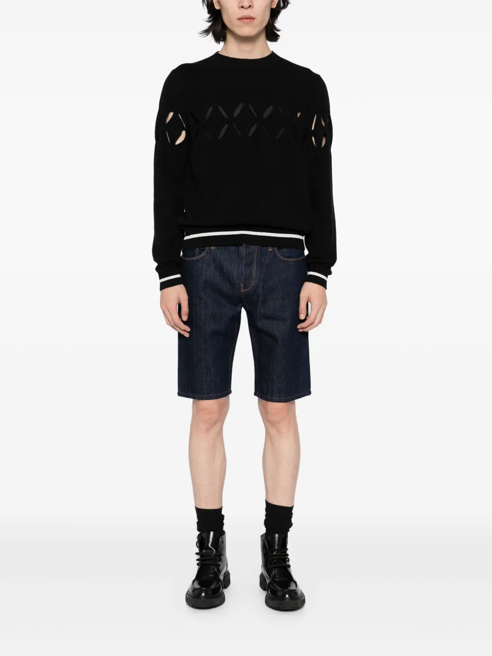 Gucci Denim shorts Blauw