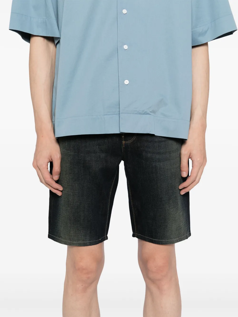 Gucci Denim shorts Blauw