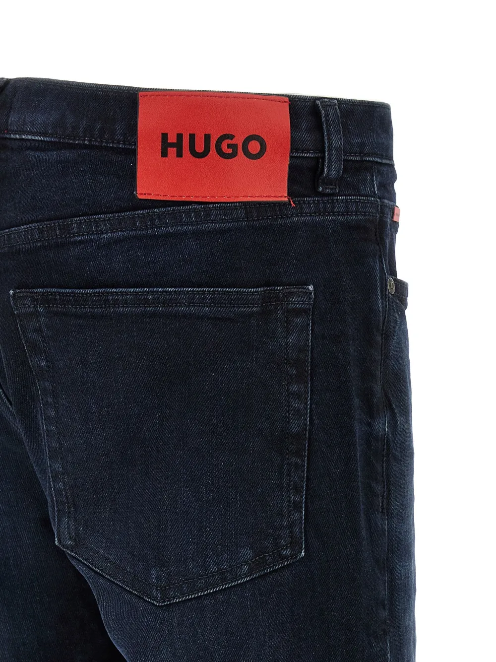 BOSS Hugo 734 straight jeans Blauw