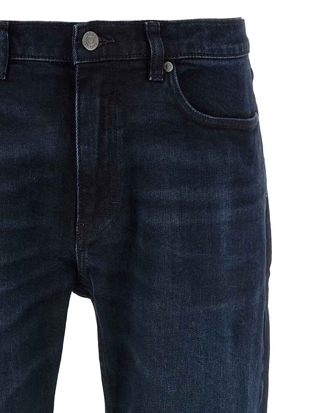 BOSS Hugo 734 straight jeans Blauw
