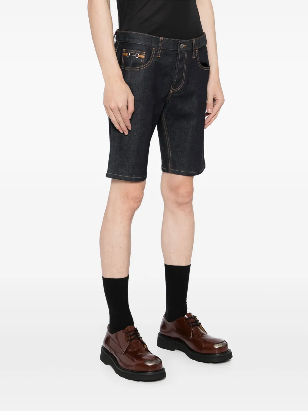 Gucci Denim shorts Blauw
