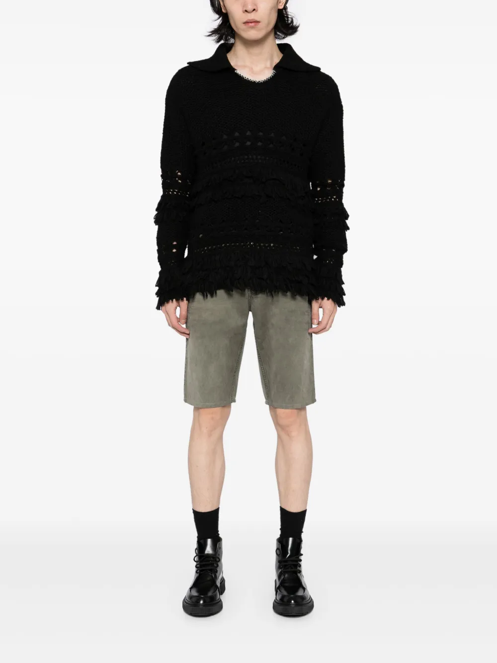 Gucci denim shorts - Beige