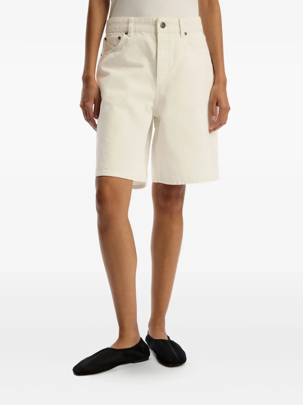 12 STOREEZ Denim shorts Wit