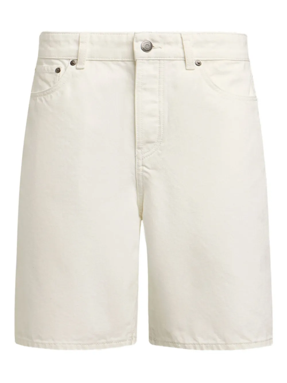12 STOREEZ boyfriend denim shorts | White | Image 1