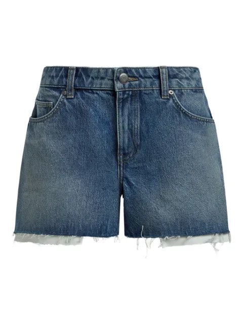 12 STOREEZ shorts de mezclilla con efecto envejecido