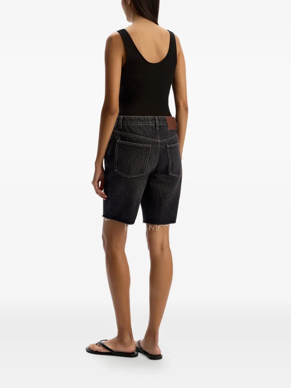 12 STOREEZ Denim shorts Grijs