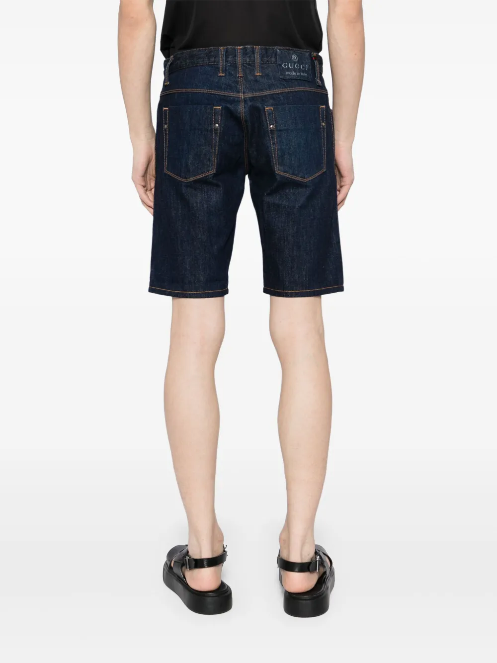 Gucci Denim shorts Blauw