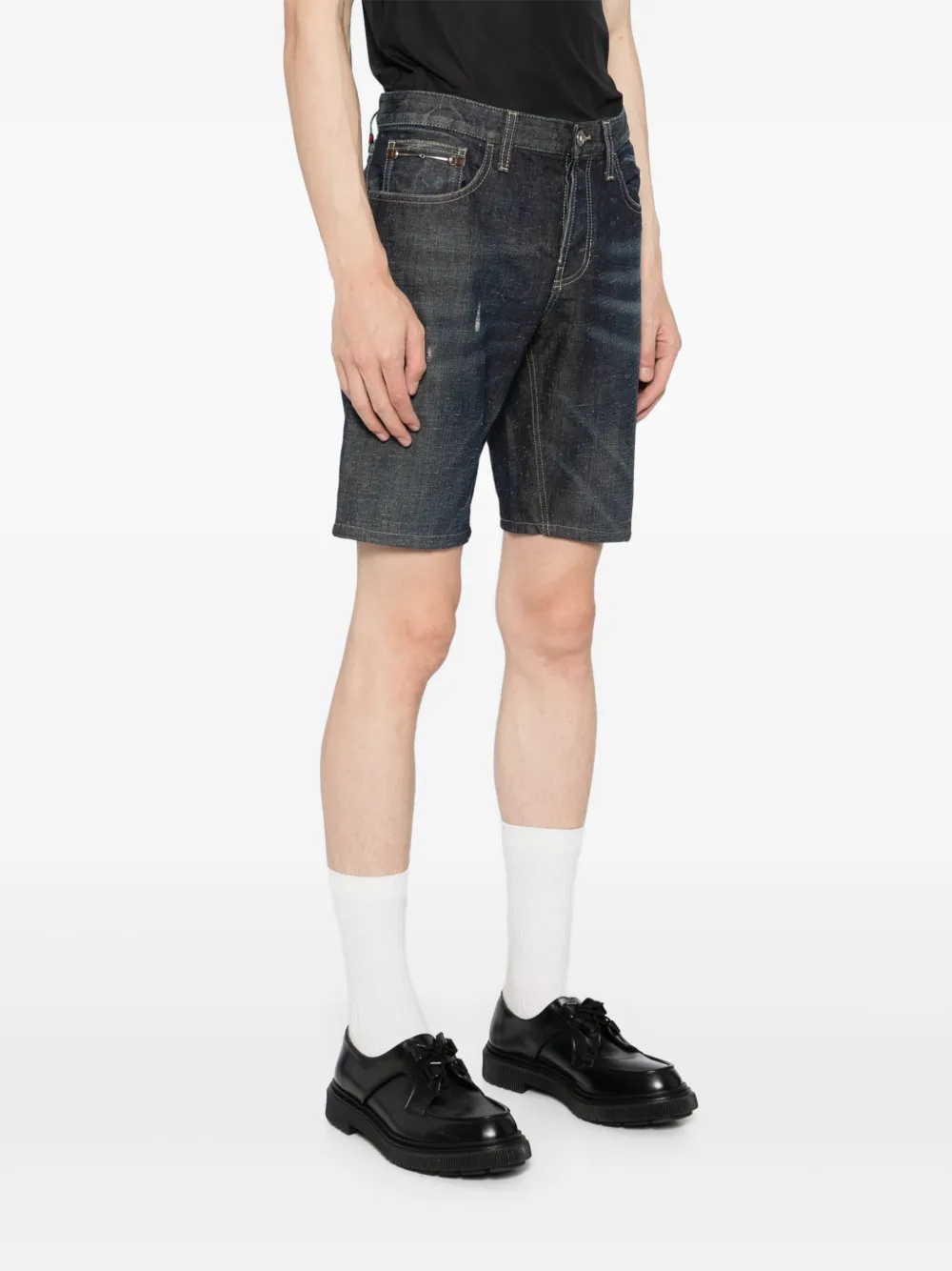 Gucci Denim shorts Blauw