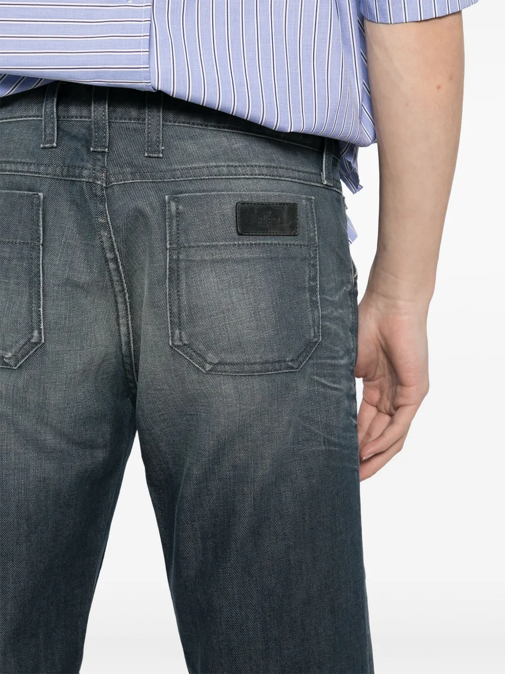 Gucci Denim shorts Blauw